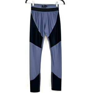 MP MyProtein NEW Women’s Sz S Activewear Leggings Blue & Black Performance Pants